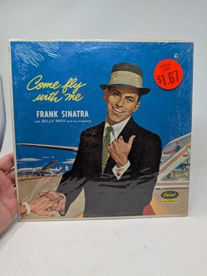 Frank Sinatra Come Fly With Me Vinyl LP Capitol Stereo SW-920 Billy May Shrink