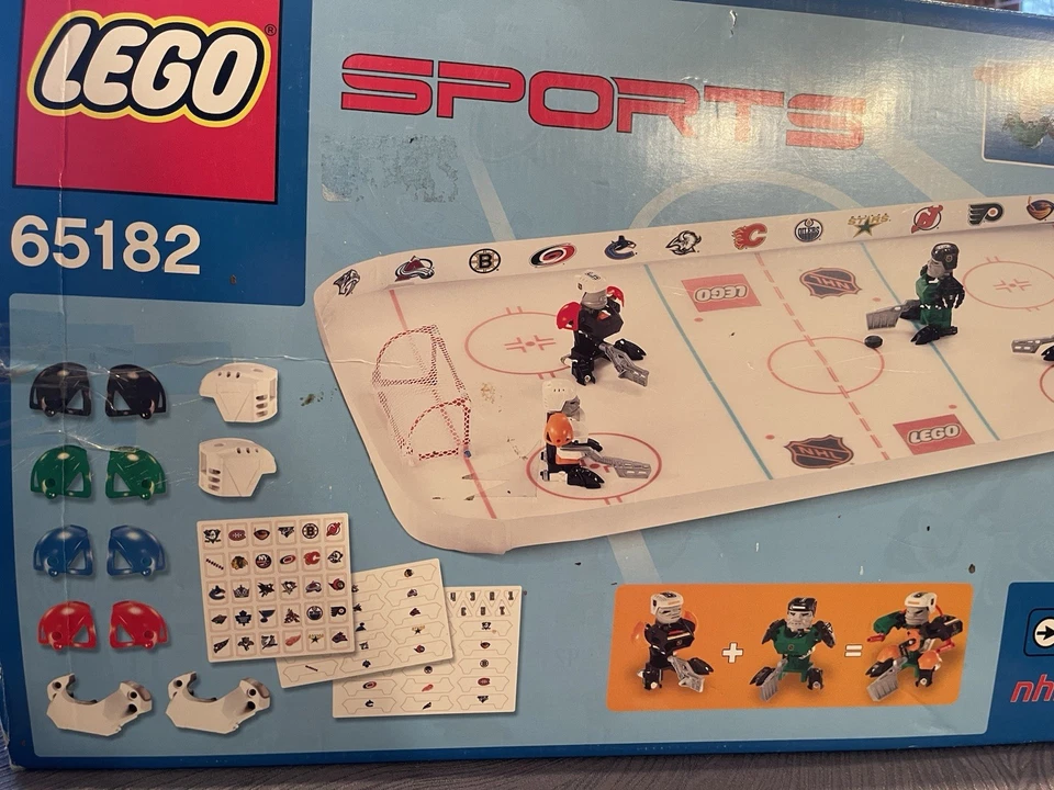 Lego Sports #65182 Slammer Stadium NHL Hockey - Juego retirado verificado completo Foto 2 de 4