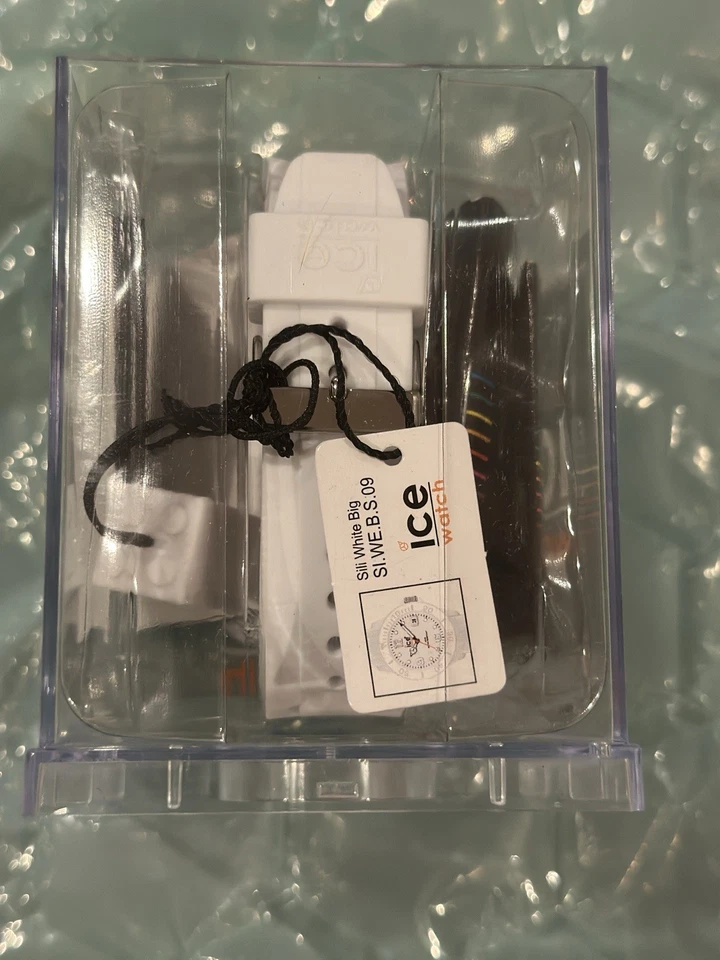 Ice-Watch ICE Forever Pequeño Sili Cuarzo 000124 Reloj Mujer-Correa Silicona Blanca Foto 2 de 2