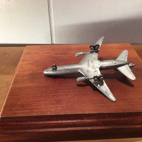 Zylmex American Airlines A115 DC-10 Diecast Jet Airplane Hong Kong 4” - Afbeelding 5 van 10