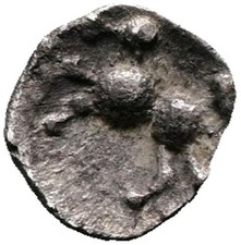 Kelten Vindeliker Süddeutschland Manching Quinar Kleinsilber Silber 0,36 g #92