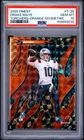 2025 TOPPS FINEST TORCHERS ORANGE GEOMETRIC #T-25 DRAKE MAYE 15/25 PSA 10