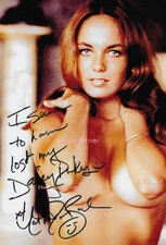 CATHERINE BACH SIGNED AUTOGRAPHED REPRINT PHOTO DUKES OF HAZZARD DAISY DUKE