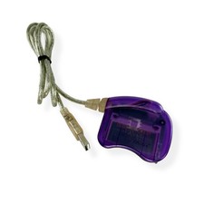 Vintage Lexar Media CompactFlash Card Reader RW016-D USB Purple Taiwan Camera