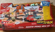 Fisher Price GeoTrax Disney Pixar CARS Radiator Springs Mega Turbo RC SEALED BOX