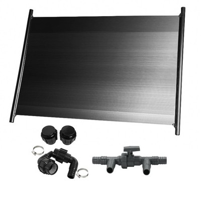 HAF 1x Solarkollektor 300x60cm Poolheizung Solarheizung Pool bis 10m³ +Bypass