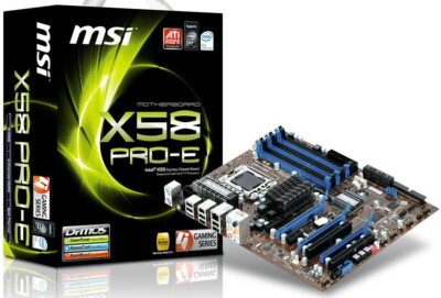 MSI X58 Pro-E, LGA 1366/Socket B, Intel Motherboard | eBay