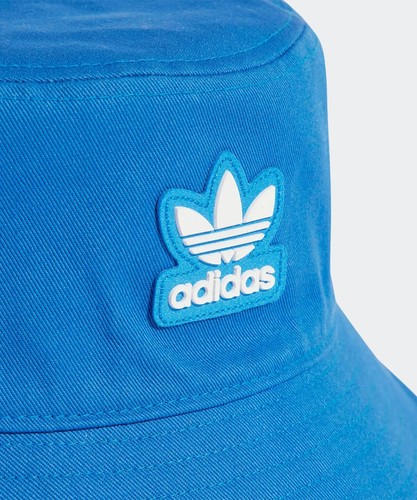 NEW adidas Originals Adicolor Classic Stonewashed Bucket Hat Blue IS4632 - Picture 4 of 5