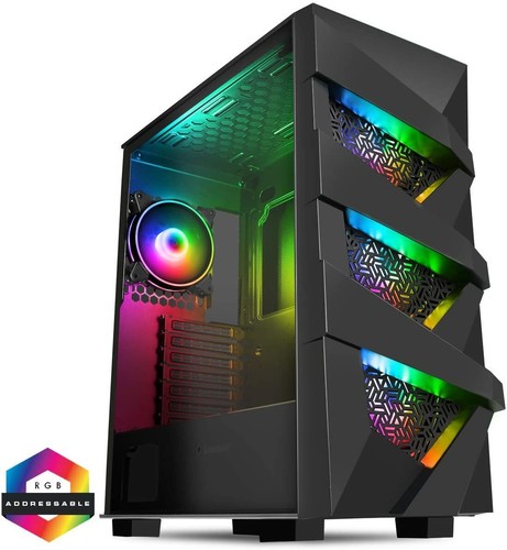 AMD RYZEN 7 2700X 4.3GHZ 8CORE 32GB RAM 1TB SSD NVIDIA GEFORCE RTX3070 GAMING PC - Picture 7 of 9