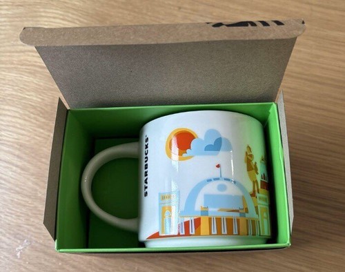 THAILAND Starbucks coffee Cup Mug 14oz You Are Here Collection YAH NEW With Box - Picture 5 of 13
