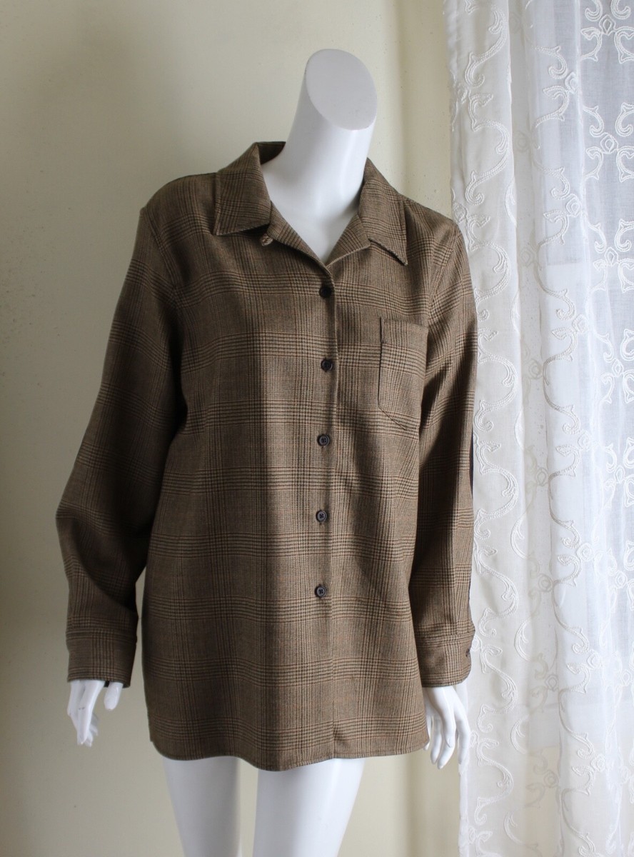 Ralph Lauren wool JK チェック　L RRL by Ralph Lauren Checked Wool Shirt Jacket | REVERSIBLE