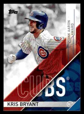2017 Topps MLB Awards Kris Bryant #HA-2 - Chicago Cubs