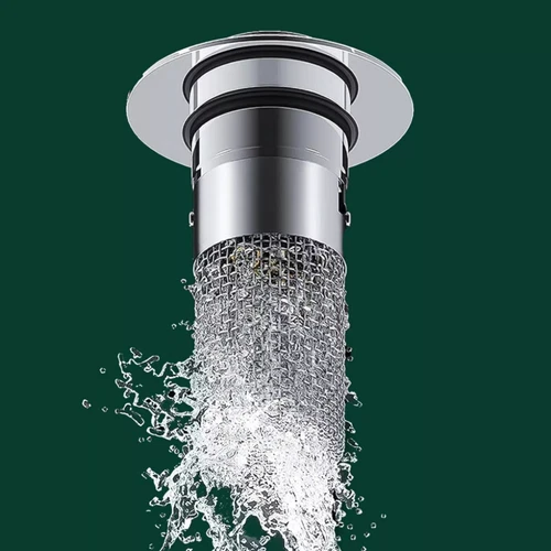 2 Pack Floor Drain Filter Hair Catcher Shower Sink Mesh Basket Strainer Draining - Picture 12 of 13