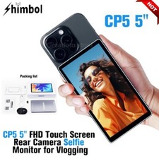 Shimbol CP5 5" Rear Camera Selfie Monitor Screen Phone for iPhone Huawei Samsung