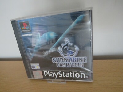 Submarine Commander Playstation 1 PS1 Neu Sealed Pal Version 