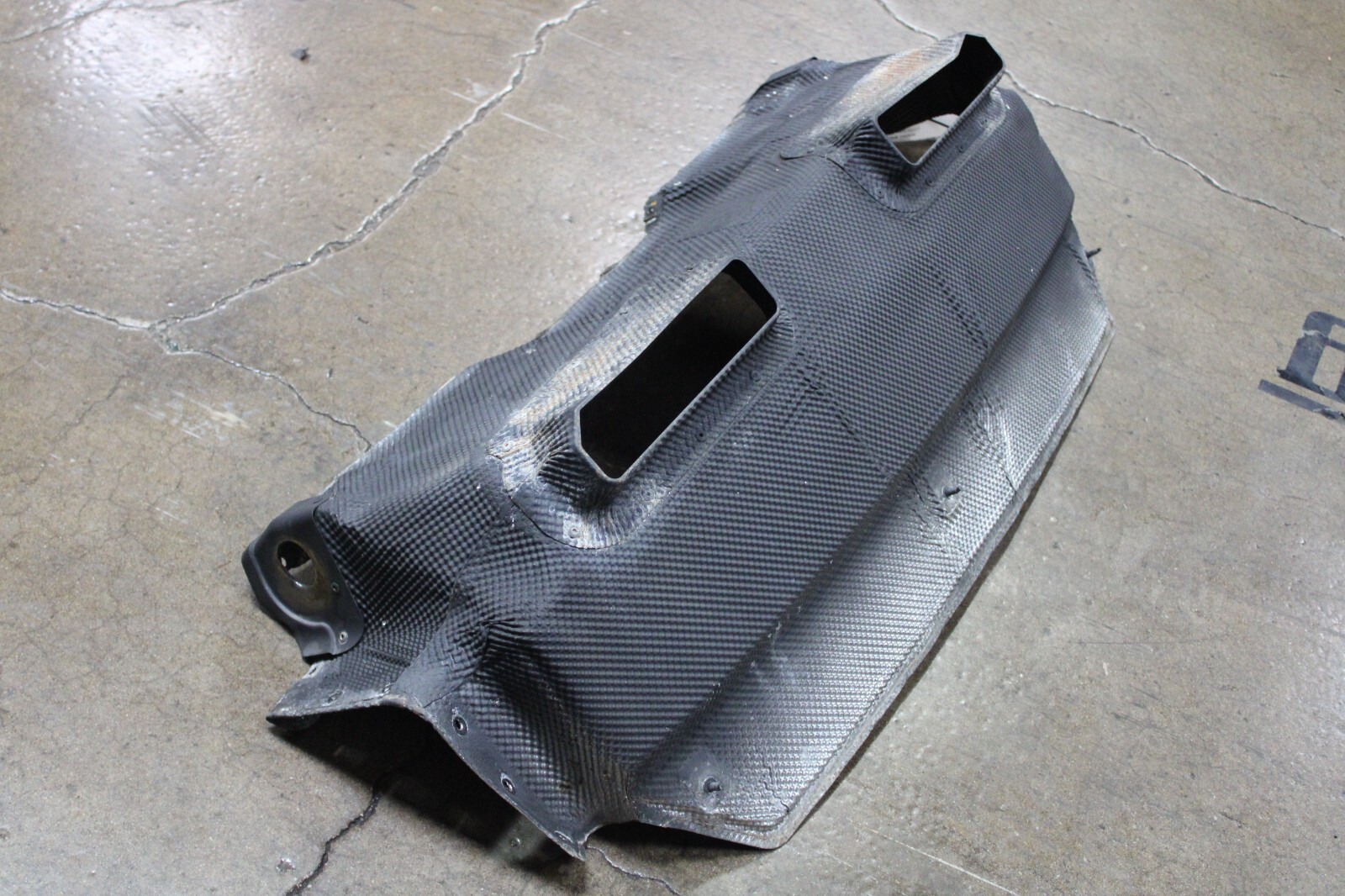 Lamborghini Huracan LP580, 610, Muffler Heat Shield, Used, P/N 4T0825709C