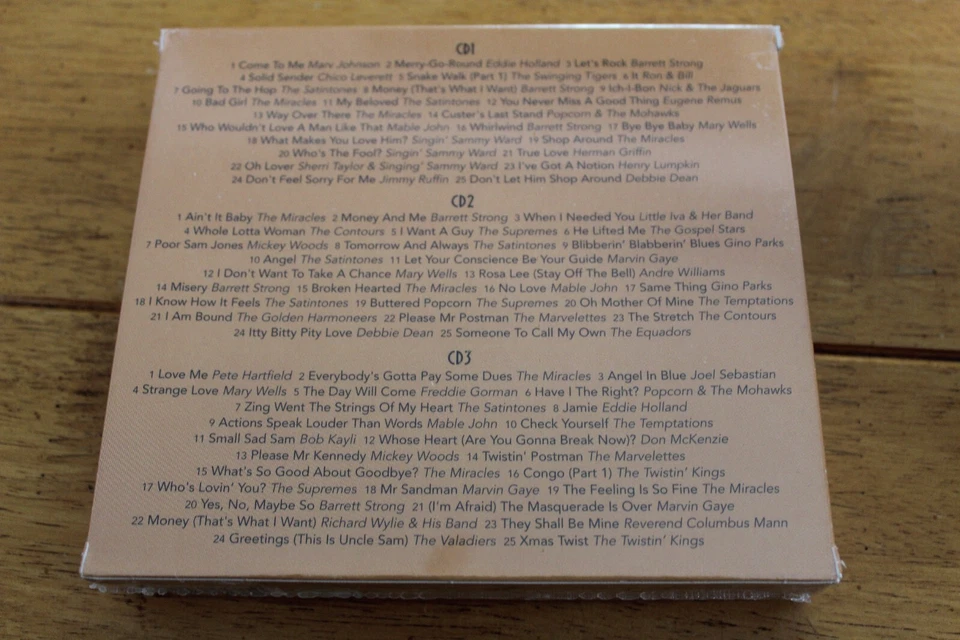 GREETINGS FROM DETROIT - SOUND OF EARLY MOTOWN (3 CD BOX SET) [NEW SEALED] Foto 2 de 4