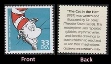 US 3187h Celebrate the Century 1950s The Cat in the Hat 33c single MNH 1999