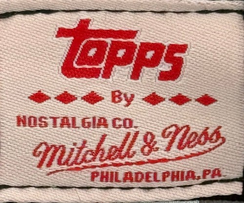 Mitchell & Ness x Topps Los Angeles Dodgers Blue Pro Pinch Snapback Hat with Pin - Picture 12 of 15