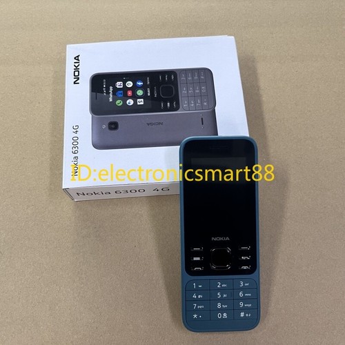 Unlocked Nokia 6300 4G WIFI Radio 2MP 4GB 512MB RAM Mobile Phone 0.3" Dual SIM - Afbeelding 19 van 30