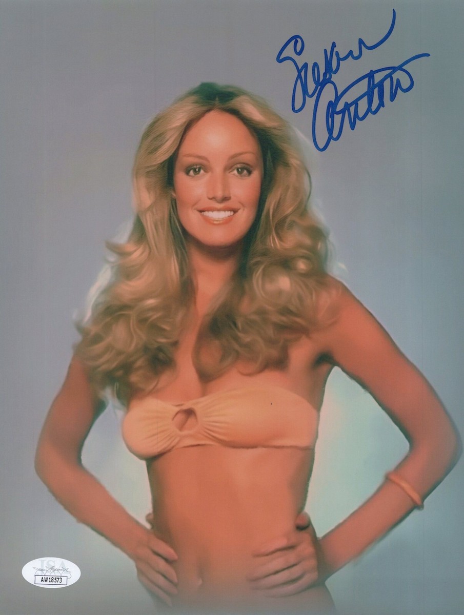 SUSAN ANTON Signed GOLDEN GIRL 8x10 PHOTO Autograph GOLDINE JSA