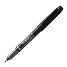 Pilot Lot/6 Bravo! Marker Pen 0.9mm Bold Water Based Black Ink Office School Art