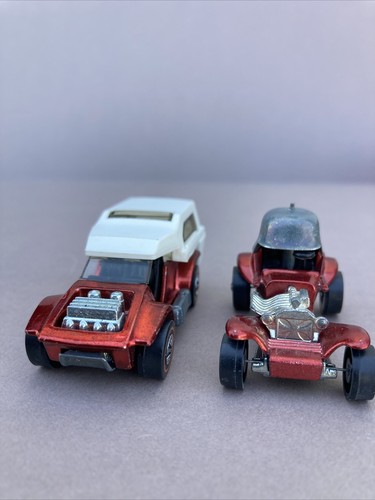 Hot Wheels Redlines 1969 Red Baron - Power Pad ottimo - Foto 4 di 8