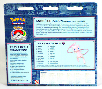 Pokemon 2022 World Championship Deck Pokemon 2022 World Championship Deck