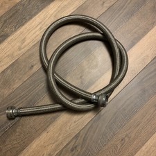 Water Line Supply / Replacement Stainless Steel Braided Hose 7/8  OD Female 60"