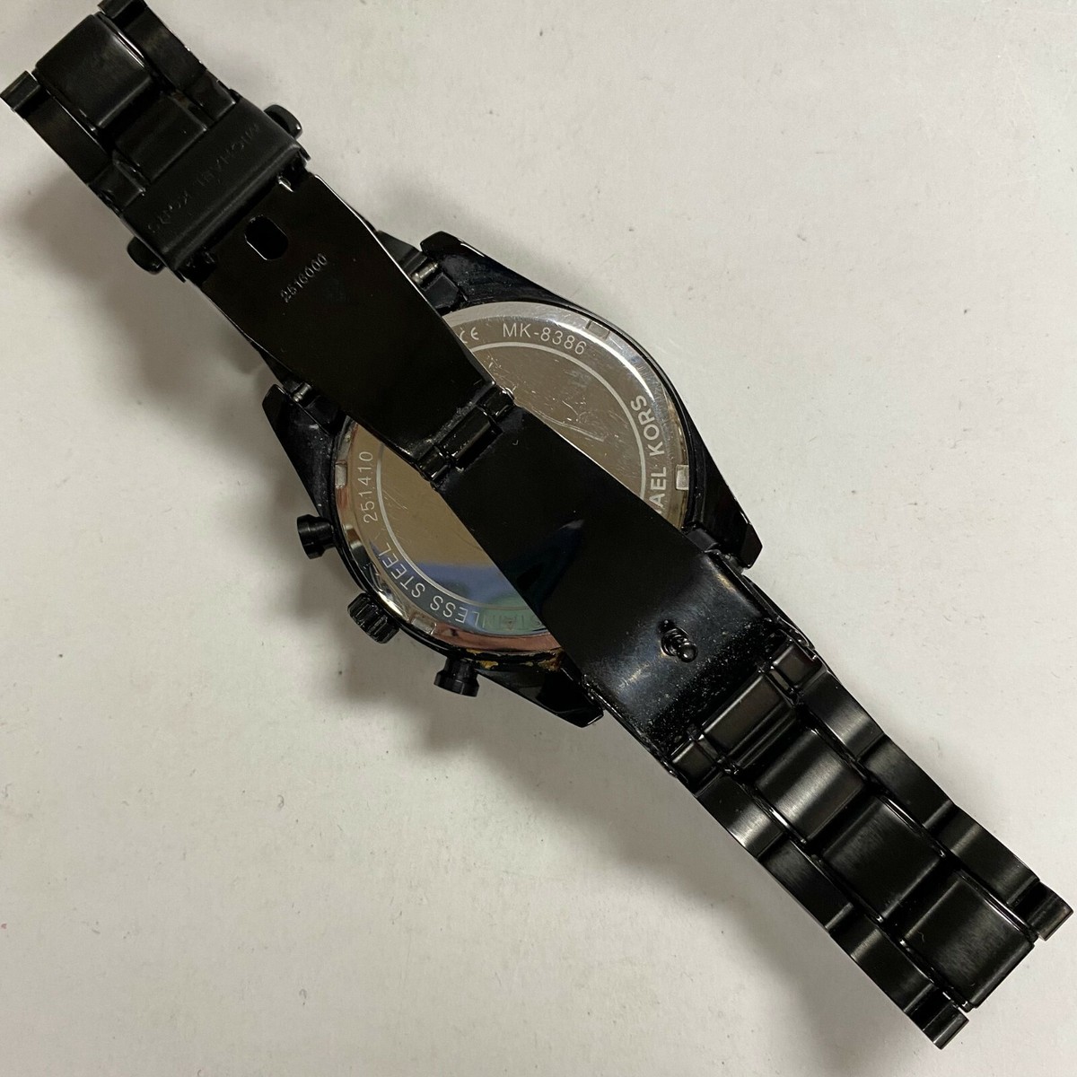 腕時計　MICHAEL KORS m475 Michael Kors MK8386 Accelerator Stainless Chronograph