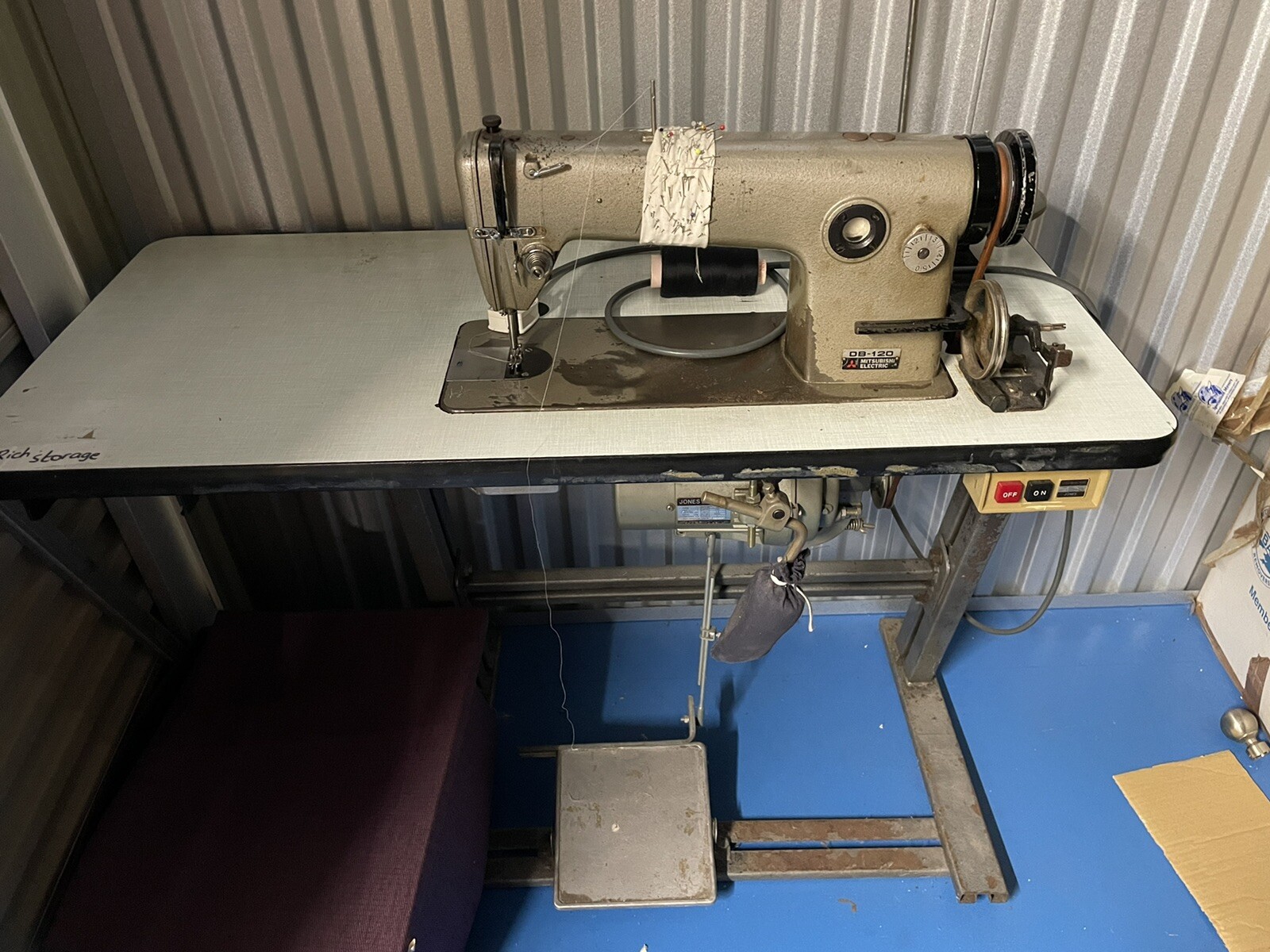 mitsubishi industrial sewing machine DB120 eBay