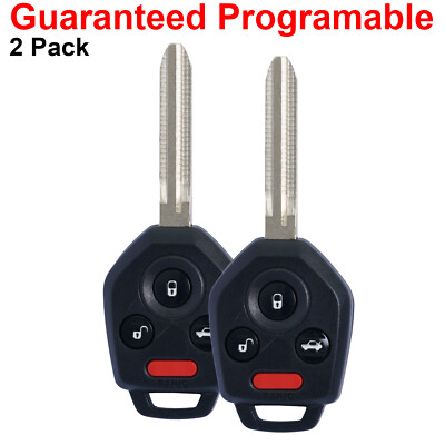 2x Remote Key Fob for Subaru Forester Impreza Legacy Outback WRX CWTWB1U811 G