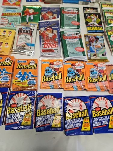 FLEER DONRUSS TOPPS SCORE NBA NHL BASEBALL TRADING CARDS HUGE LOT - Picture 8 of 10
