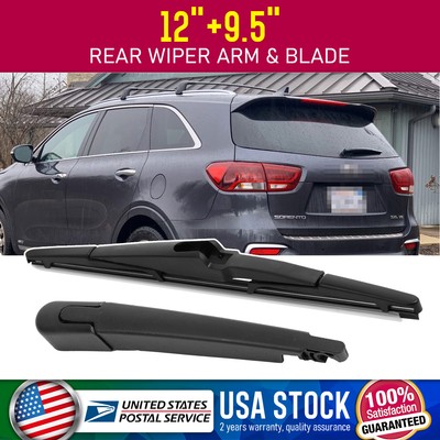 Super clean 12''+13'' Durable Windshield Rear Arm & Wiper Blade Perfect fit