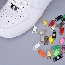 AF1 Replacement Lace Locks Metal Custom Sneaker Tags Badge Air Force Ones Deubre