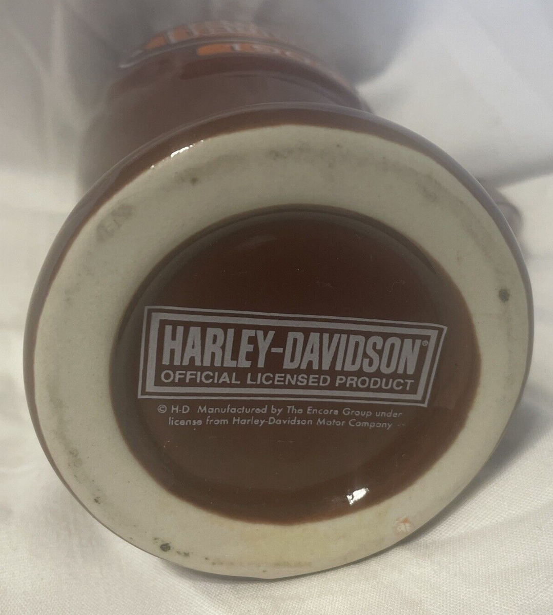 たかはしブラウン Harley-Davidson® Men's Pique Colorblock Tee - 96130-18VM