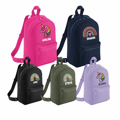 Mini Essential Rucksack personalisiert bestickt mit Ihrem Design und Namen