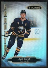 2020-21 Upper Deck Stature Gravitas Jack Eichel #G-19 Buffalo Sabres