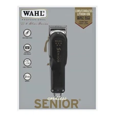 Wahl Professional 5-Star Series Cordless Senior Clipper 08504-400 White Packing
