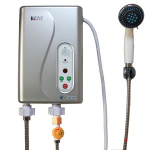 water heater tankless shower electric system temp 240v bath adjustable