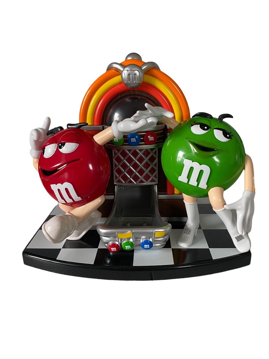 M&M's ROCK N' ROLL CAFE JUKEBOX CANDY DISPENSER MM COLLECTIBLE | eBay