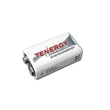 Tenergy PREMIUM 9V 200mah NiMH Rechargeable Battery