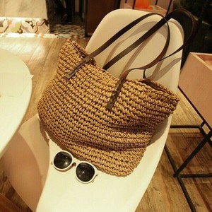 sac plage paille