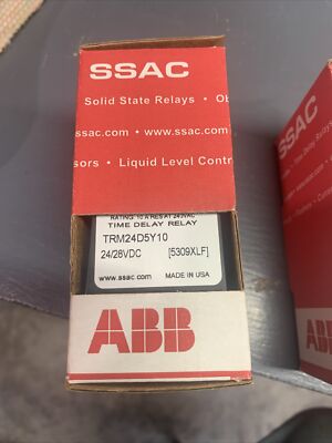 New SSAC Time Delay Relay TRM24D5Y10 