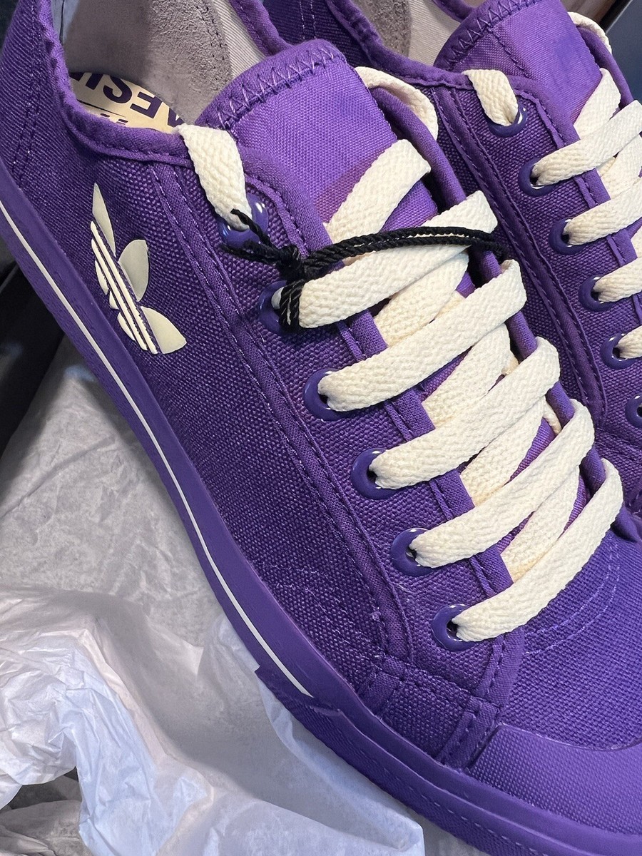 Adidas RAF Simons Matrix Spirit PURPLE & CREAM NEW Shoes 6.5 RARE DEADSTOCK