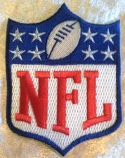 Football Logo NFL 8 Star Big 3.25" Iron On Embroidered Patch~ Free Tracking!