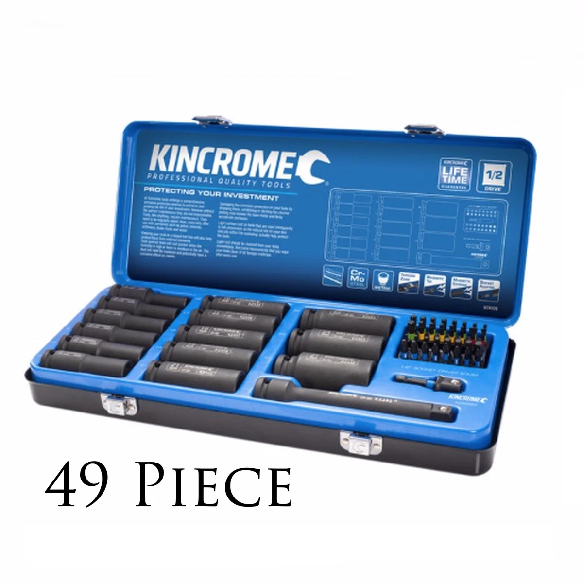 Kincrome deep socket set deals