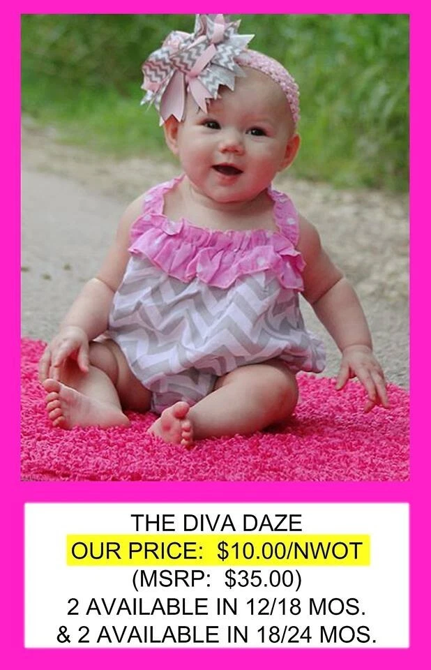 INF NIÑAS CHEVRON/LUNARES VOLANTES BURBUJAS MAMELUCOS - 18/12, 18/24 MOS. Foto 2 de 4