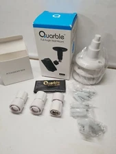 Quarble full angle wall mount Camera Full 360 Degree  3-Pack White