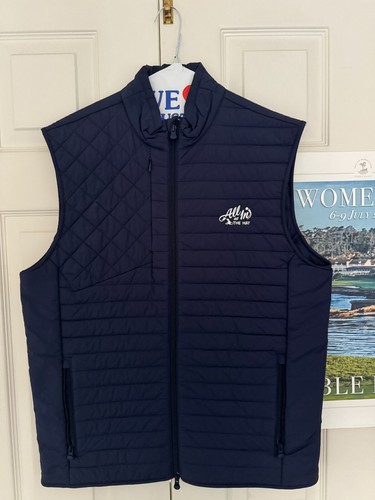 Greyson Golf Vest Men's Medium Pebble Beach The Hay